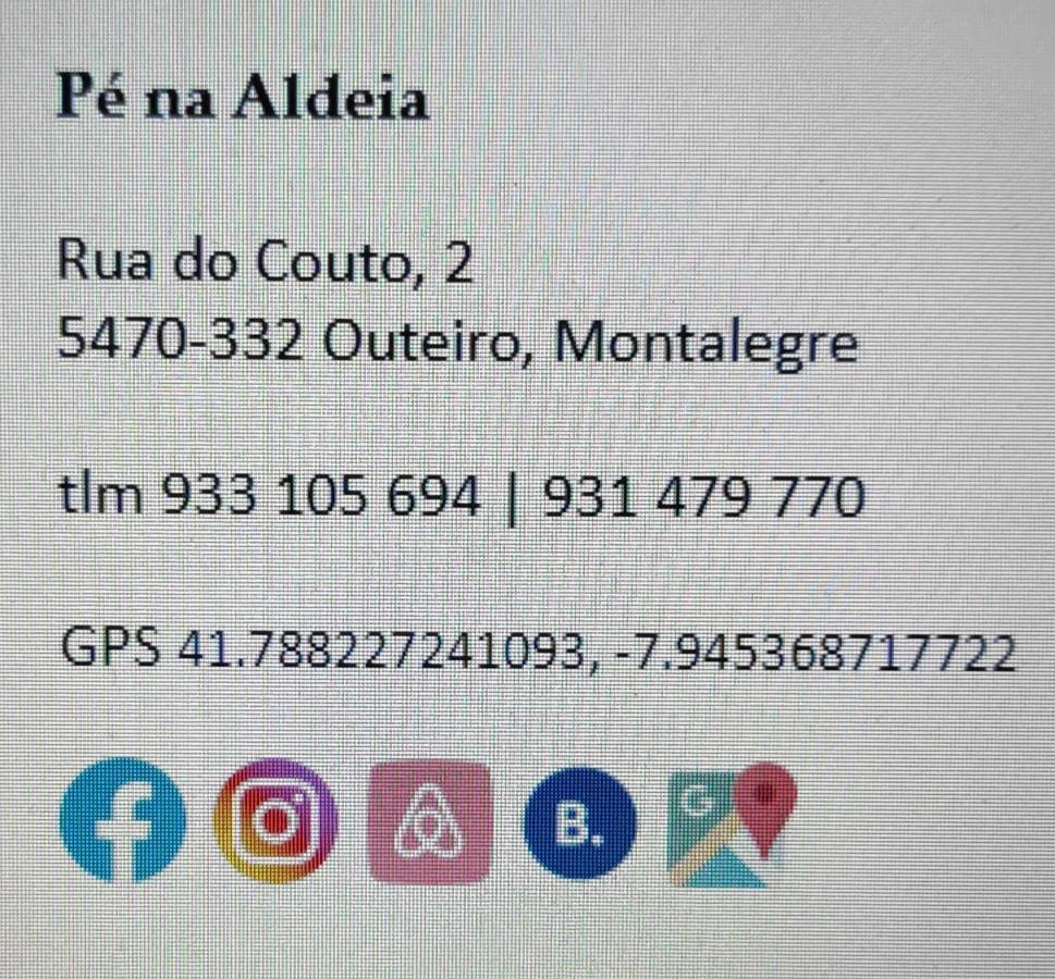 Outeiro Pe Na Aldeia别墅 外观 照片
